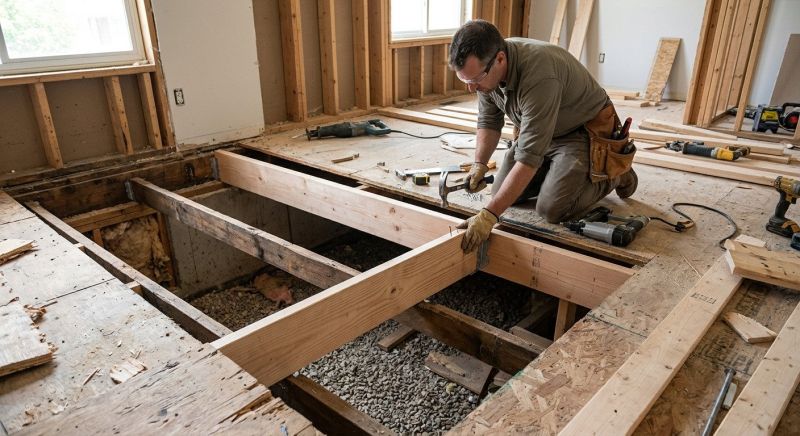 Floor Joist Replacement in Wilmington, NC