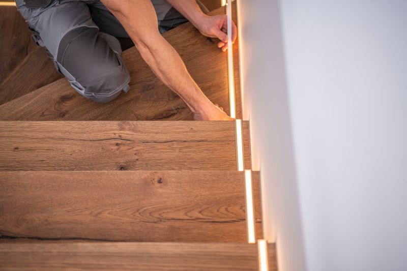 Maple Stairs Installation in Conroe, TX