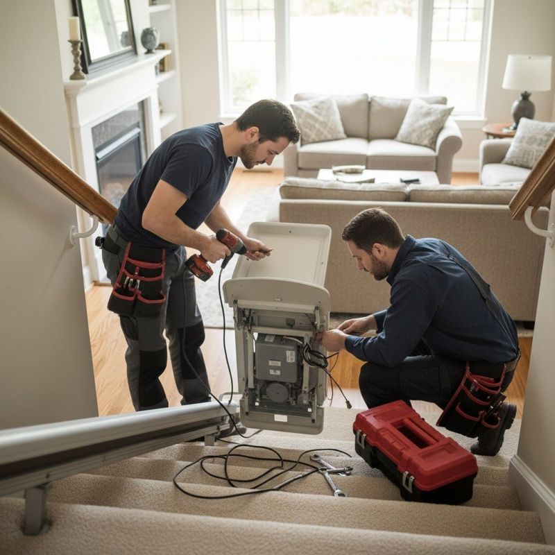 Loft Stairs Installation