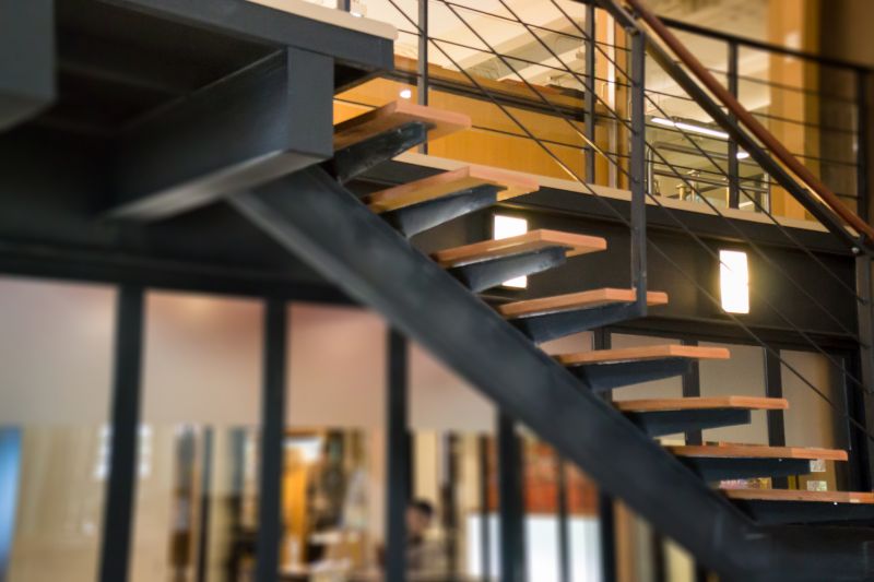 Curved Staircase Installation in Olathe, KS