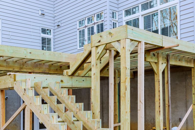 Floating Deck Installation in Worcester, MA