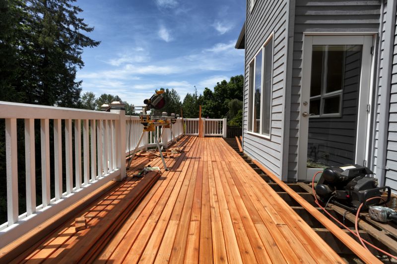 Front Deck Construction in Fairfield County, CT
