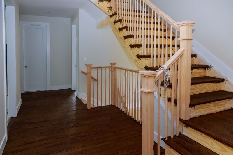 Oak Stairs Installation in Wilmington, NC