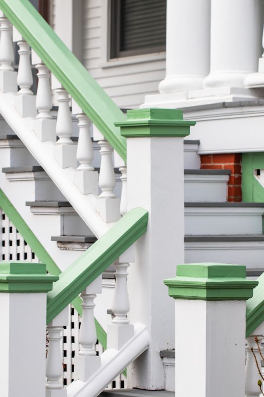 Porch Banister Installation