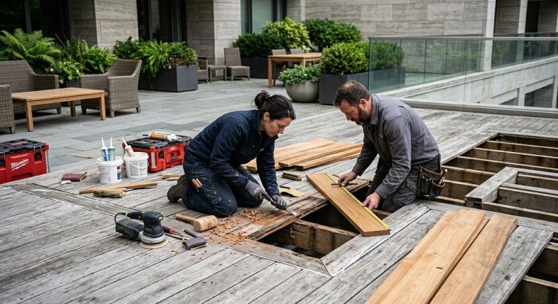 Teak Deck Repair in Seattle, WA